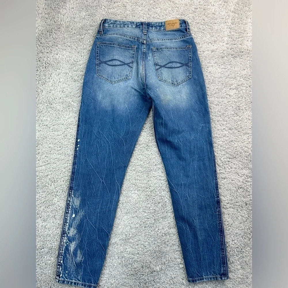 Abercrombie & Fitch Jeans Womens 26 Signature Collection High Rise Girlfriend - Picture 6 of 6
